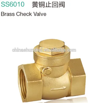 Brass non return valve