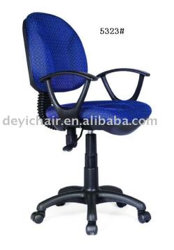 5323 fabric chair, low back office chair, staff chair