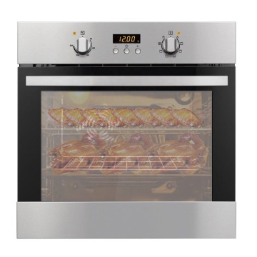 CE CB GS CCC RoHS Certificat 10 Cooking Functions 2 layer glass door 201#Stainless steel  built in gas oven  Convection Oven