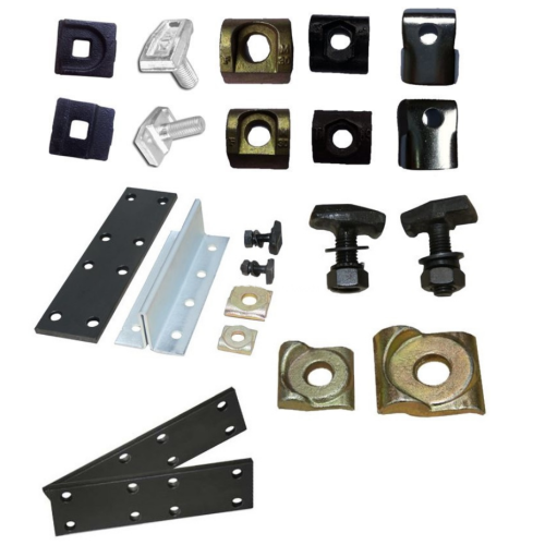 Elevator Guide Rail Fishplate | Rail Clips