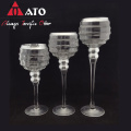 3 ПК /Set Glass Candle Dellower Candle Stand