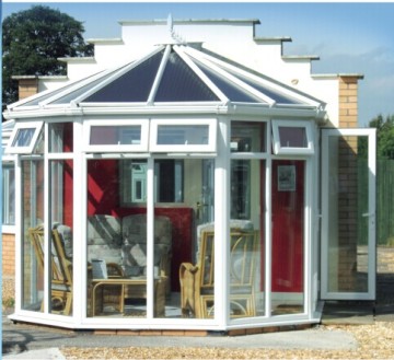 Aluminium DIY Greenhouse Victorian Conservatory