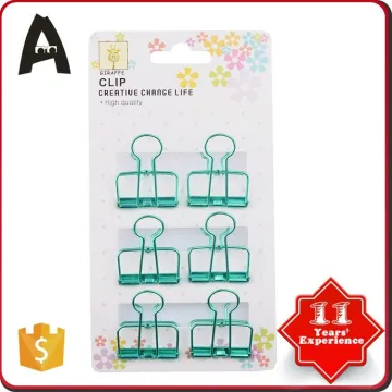On-time delivery factory supply 19mm animal shape binder clip
