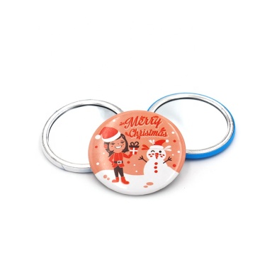 Χονδρικό Custom Tinplate Pocket Mirrors - Φορητό δώρο μακιγιάζ για κορίτσια