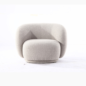 Modern Italian Curved Armchair/Single Sofa Version