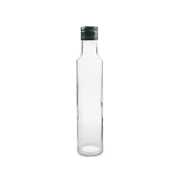 250 ml klare runde Glas Olivenölflasche