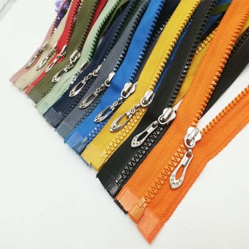 Exquisite 11 inch metal zipper for clothing