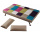 Fabric Futon Folding Lounge Tre-sits soffa