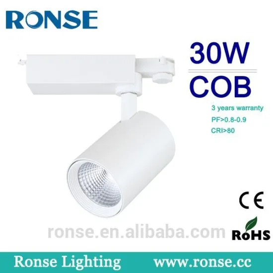 High-quality led cob track light 30w for market lighting(GD02F30A)