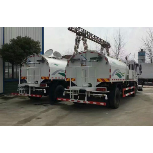 Dongfeng high pressure cleaning truck vacuum truck