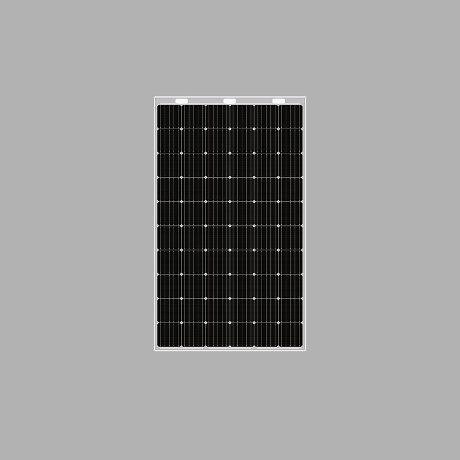 320W Double Glass Transparent Solar Panel Frameless