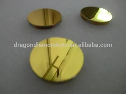 Si Co2 laser mirror high reflecting mirror 19mm golden laser mirror
