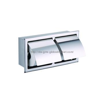 wall mounted Bathroom  toilet  paper holder double tissue  holder
