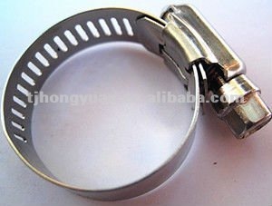 Stainless steel exhaust clamp