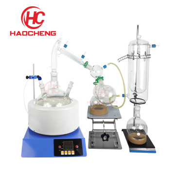 5L Laboratory Molecular Stainless Steel Short Path Vacuum Distillation System