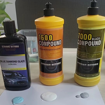Fast Cutting Advanced Abrasive Compound for Body Shop Safety: Water-Based Mirror Glaze Machine Polish