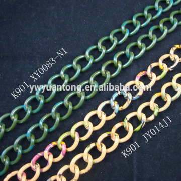 painting fashion necklace chain