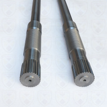 Corotating Parallel Twin Extruder Screw Shaft