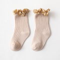 Cotton Fashion Socks Baby Girl Knee High Design Princess Socks Manufactory