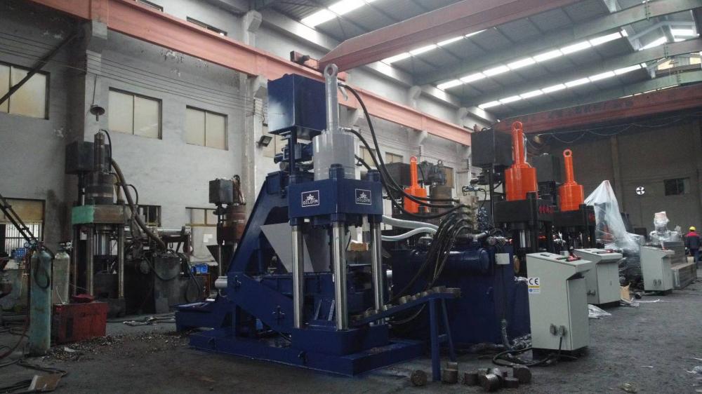 Scrap Aluminium Chips Recycling Block Making Presses