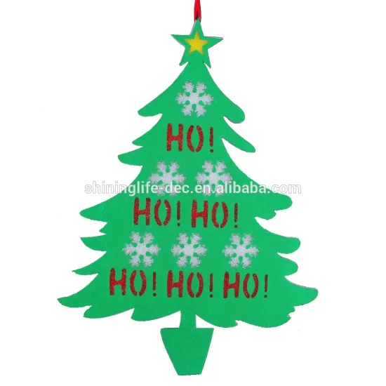 unique christmas tree with crystal hand craft christmas ornament