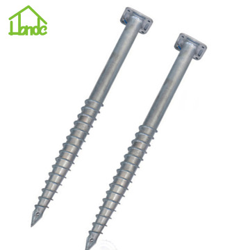 Square Ground Screw Anchor for Foundation