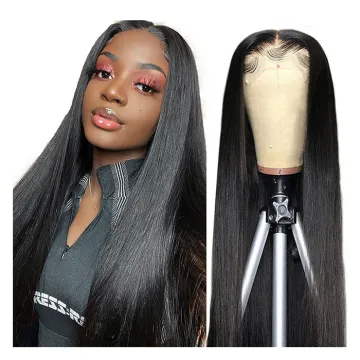 brazilian human hair full lace wig with baby hair,the lace human hair wigs for black women,free sample wig