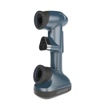 Portable blue laser 3D scanner for automotive industry