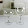 Unique Creative Stem Crystal Cocktail Wine Glasses