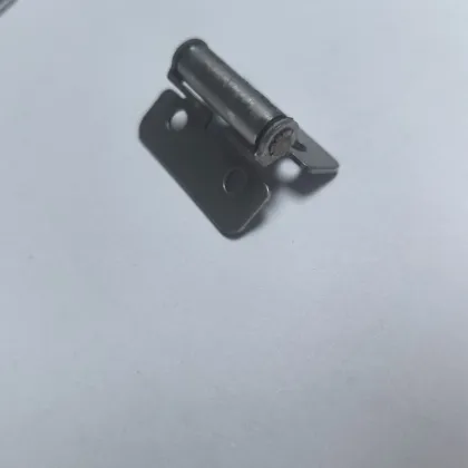 Secure metal hinges for cabinet doors