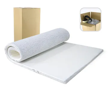 jacquard polyester memory foam mattress topper