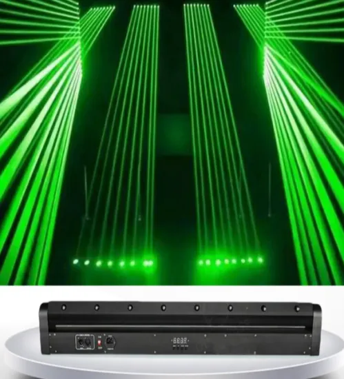Professional 8-Eye RGB Laser Light for DJ Equipment and Stage Shows