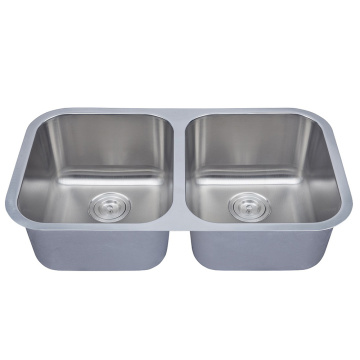 Double Bowl 18 Gauge Stainless Sinks Undermount