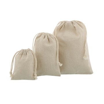 Natural color jute gift bag cheap sale