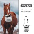 Sac d'alimentation à cheval PVC Sac en filet