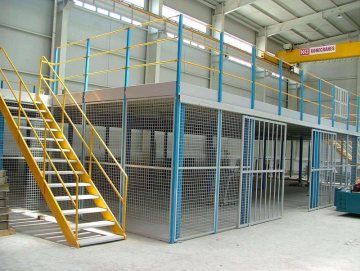 Steel Structure Mezzanine Rack/Steel Platform Shelves Made in Yuanjin/Storage Rack