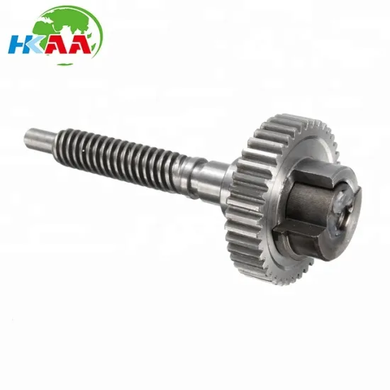 High precision metal 40 Teeth actuator gear shaft for auto parts