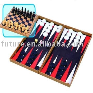 3 in 1 game set,game, travel game,chess, checker, backgammon, plastic game