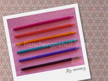 7'school set color pencils wholesale,pencil wood with tinct slats