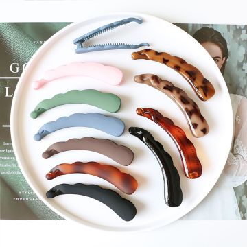 Large Simple Ponytail Hair Clip - Banana Clip Claw