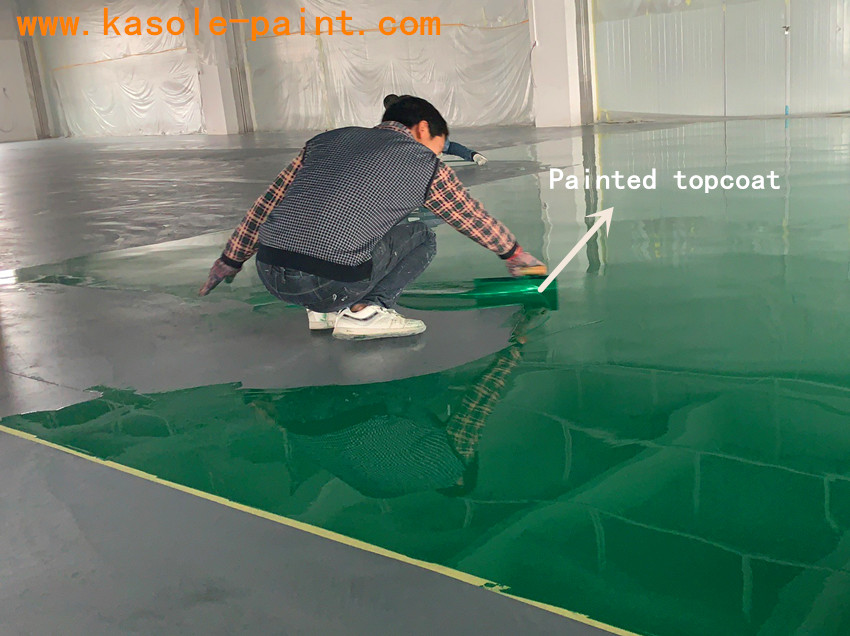 Epoxy self-leveling