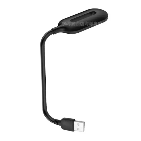 Dimmable USB-powered Book Folding LED Reading Light and Mini Book Lamp with Flexible Neck - Ideal for Bedside Use