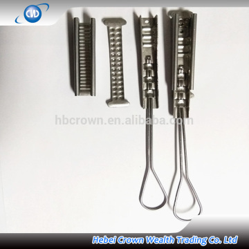 all types of clamps drop wire clamp with plastic shim