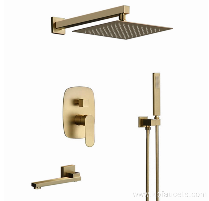 Newly Developed Industry Leader Shower Faucet Set Rainfall