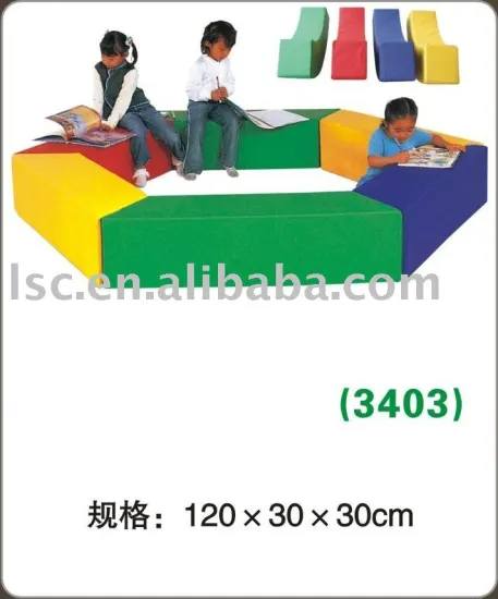 kids soft play round combine sofa