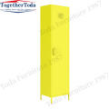 Single-door vertical metal lockers Household lockers