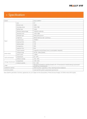 Really`s 55 inch OLED Transparent Display for Modern Applications