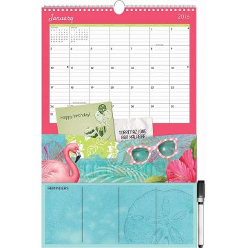 Custom printable folding desk pad calendar printing