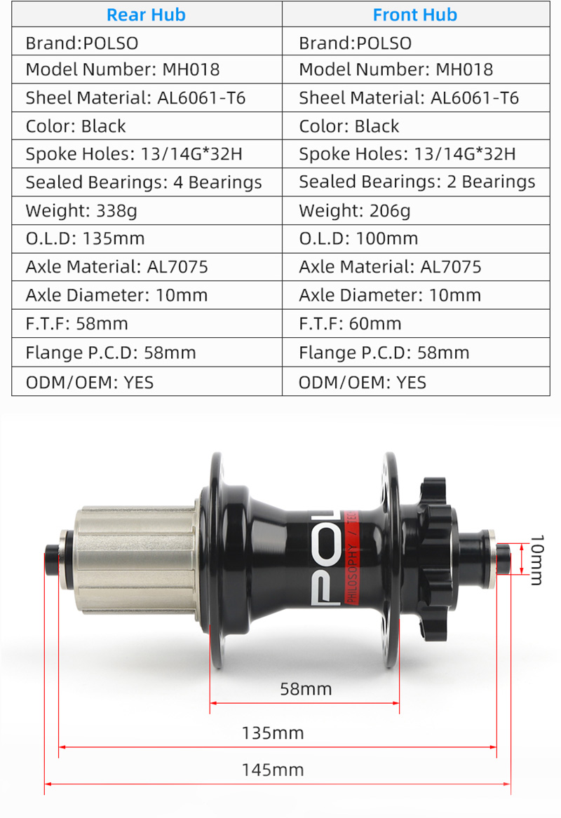 Mtb Hub Disc Brake