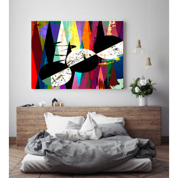 Modern Colorful Abstract Canvas Prints